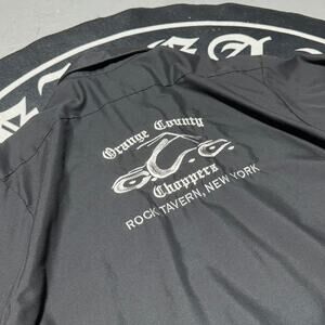 Orange County Choppers Black Button Up Shirt